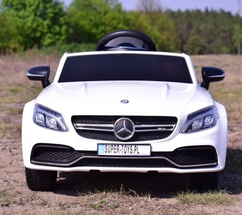 MERCEDES C 63 S COUPE, MIĘKKIE SIEDZENIE , MIEKKIE KOŁA, SYSTEM ESW, 5 PUNKTOWE PASY /QY-1588 Import SUPER-TOYS MERCEDES C 63 S COUPE, MIĘKKIE SIEDZENIE , MIEKKIE KOŁA, SYSTEM ESW, 5 PUNKTOWE PASY /QY-1588 Import SUPER-TOYS