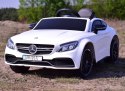 MERCEDES C 63 S COUPE, MIĘKKIE SIEDZENIE , MIEKKIE KOŁA, SYSTEM ESW, 5 PUNKTOWE PASY /QY-1588 Import SUPER-TOYS