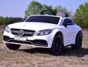 MERCEDES C 63 S COUPE, MIĘKKIE SIEDZENIE , MIEKKIE KOŁA, SYSTEM ESW, 5 PUNKTOWE PASY /QY-1588 Import SUPER-TOYS
