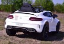 MERCEDES C 63 S COUPE, MIĘKKIE SIEDZENIE , MIEKKIE KOŁA, SYSTEM ESW, 5 PUNKTOWE PASY /QY-1588 Import SUPER-TOYS