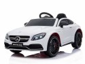MERCEDES C 63 S COUPE, MIĘKKIE SIEDZENIE , MIEKKIE KOŁA, SYSTEM ESW, 5 PUNKTOWE PASY /QY-1588 Import SUPER-TOYS
