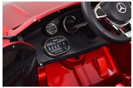 MERCEDES C 63 S COUPE, MIĘKKIE SIEDZENIE , MIEKKIE KOŁA, SYSTEM ESW, 5 PUNKTOWE PASY /QY-1588 Import SUPER-TOYS