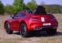 MERCEDES C 63 S COUPE, MIĘKKIE SIEDZENIE , MIEKKIE KOŁA, SYSTEM ESW, 5 PUNKTOWE PASY /QY-1588 Import SUPER-TOYS