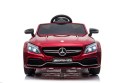 MERCEDES C 63 S COUPE, MIĘKKIE SIEDZENIE , MIEKKIE KOŁA, SYSTEM ESW, 5 PUNKTOWE PASY /QY-1588 Import SUPER-TOYS