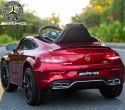 MERCEDES C 63 S COUPE, MIĘKKIE SIEDZENIE , MIEKKIE KOŁA, SYSTEM ESW, 5 PUNKTOWE PASY /QY-1588 Import SUPER-TOYS