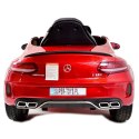 MERCEDES C 63 S COUPE, MIĘKKIE SIEDZENIE , MIEKKIE KOŁA, SYSTEM ESW, 5 PUNKTOWE PASY /QY-1588 Import SUPER-TOYS