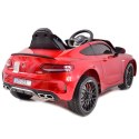 MERCEDES C 63 S COUPE, MIĘKKIE SIEDZENIE , MIEKKIE KOŁA, SYSTEM ESW, 5 PUNKTOWE PASY /QY-1588 Import SUPER-TOYS