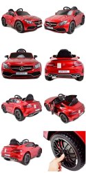 MERCEDES C 63 S COUPE, MIĘKKIE SIEDZENIE , MIEKKIE KOŁA, SYSTEM ESW, 5 PUNKTOWE PASY /QY-1588 Import SUPER-TOYS