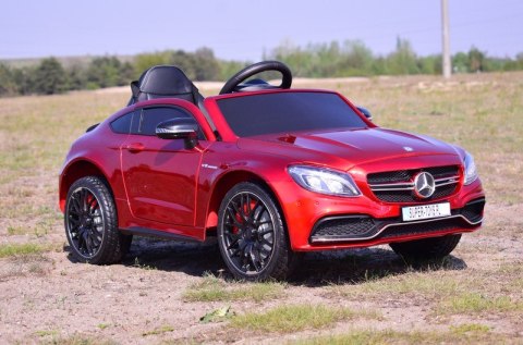 MERCEDES C 63 S COUPE, MIĘKKIE SIEDZENIE , MIEKKIE KOŁA, SYSTEM ESW, 5 PUNKTOWE PASY /QY-1588 Import SUPER-TOYS MERCEDES C 63 S COUPE, MIĘKKIE SIEDZENIE , MIEKKIE KOŁA, SYSTEM ESW, 5 PUNKTOWE PASY /QY-1588 Import SUPER-TOYS