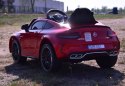 MERCEDES C 63 S COUPE, MIĘKKIE SIEDZENIE , MIEKKIE KOŁA, SYSTEM ESW, 5 PUNKTOWE PASY /QY-1588 Import SUPER-TOYS