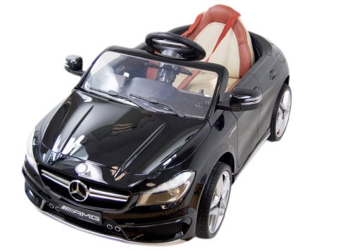 MERCEDES CLA 45 AMG Z AMORTYZATORAMI, MIĘKKIE KOŁA, SIEDZENIE, HAMULEC, REGULACJA KIEROWNICY, WSPOMAGANIE, LAKIER/1538 Import SUPER-TOYS