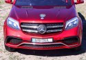 MERCEDES GLS 63, 4 SILNIKI, 2X12 V, MIĘKKIE KOŁA, MIĘKKIE SIEDZENIE DLA 2 DZIECI/HL228 Import SUPER-TOYS