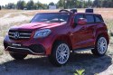 MERCEDES GLS 63, 4 SILNIKI, 2X12 V, MIĘKKIE KOŁA, MIĘKKIE SIEDZENIE DLA 2 DZIECI/HL228 Import SUPER-TOYS
