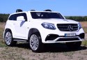 MERCEDES GLS 63, 4 SILNIKI, 2X12 V, MIĘKKIE KOŁA, MIĘKKIE SIEDZENIE, KLIMATYZACJA DLA 2 DZIECI/HL228 Import SUPER-TOYS