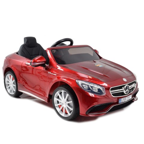 MERCEDES S63 AMG LICENCJA,LAKIER, MIĘKKIE KOŁA EVA FULL OPCJA/HL169 Import SUPER-TOYS MERCEDES S63 AMG LICENCJA,LAKIER, MIĘKKIE KOŁA EVA FULL OPCJA/HL169 Import SUPER-TOYS