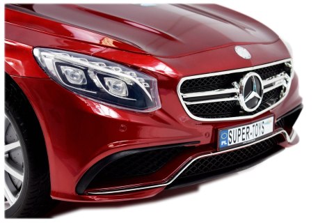 MERCEDES S63 AMG LICENCJA,LAKIER, MIĘKKIE KOŁA EVA FULL OPCJA/HL169 Import SUPER-TOYS MERCEDES S63 AMG LICENCJA,LAKIER, MIĘKKIE KOŁA EVA FULL OPCJA/HL169 Import SUPER-TOYS
