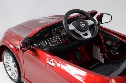 MERCEDES S63 AMG LICENCJA,LAKIER, MIĘKKIE KOŁA EVA FULL OPCJA/HL169 Import SUPER-TOYS MERCEDES S63 AMG LICENCJA,LAKIER, MIĘKKIE KOŁA EVA FULL OPCJA/HL169 Import SUPER-TOYS