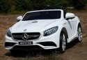 MERCEDES S63 AMG LICENCJA, MIĘKKIE KOŁA EVA FULL OPCJA/HL169 Import SUPER-TOYS
