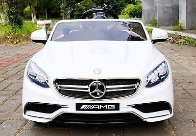 MERCEDES S63 AMG LICENCJA, MIĘKKIE KOŁA EVA FULL OPCJA/HL169 Import SUPER-TOYS MERCEDES S63 AMG LICENCJA, MIĘKKIE KOŁA EVA FULL OPCJA/HL169 Import SUPER-TOYS