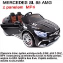 MERCEDES SL65 AMG PILOT, WOLNY START, WALIZKA DO AKUMULATORA , MP4 /XMX602 Import SUPER-TOYS