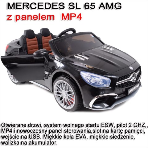MERCEDES SL65 AMG PILOT, WOLNY START, WALIZKA DO AKUMULATORA , MP4 /XMX602 Import SUPER-TOYS MERCEDES SL65 AMG PILOT, WOLNY START, WALIZKA DO AKUMULATORA , MP4 /XMX602 Import SUPER-TOYS