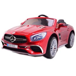 MERCEDES SL65 AMG PILOT, WOLNY START, WALIZKA DO AKUMULATORA , MP4 /XMX602 Import SUPER-TOYS