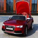 ORYGINALNE AUDI RS 5 Z DASZKIEM, FUNKCJĄ BUJANIA, MIĘKKIM SIEDZENIEM, LAKIER ŚWIECĄCE KOŁA/RS5 Import SUPER-TOYS