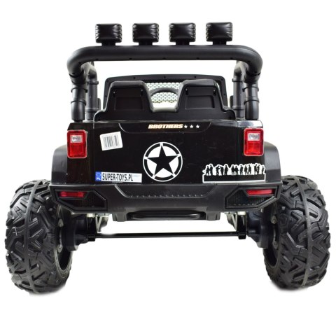 JEEP NA AKUMULATOR BROTHERS , WSPOMAGANIE KIEROWNICY, MIĘKKIE KOŁA, MIĘKKIE SIEDZENIE 24V - 400W/JEEP-JC-666 Import SUPER-TOYS JEEP NA AKUMULATOR BROTHERS , WSPOMAGANIE KIEROWNICY, MIĘKKIE KOŁA, MIĘKKIE SIEDZENIE 24V - 400W/JEEP-JC-666 Import SUPER-TOYS