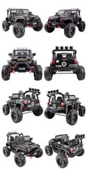 JEEP NA AKUMULATOR BROTHERS , WSPOMAGANIE KIEROWNICY, MIĘKKIE KOŁA, MIĘKKIE SIEDZENIE 24V - 400W/JEEP-JC-666 Import SUPER-TOYS