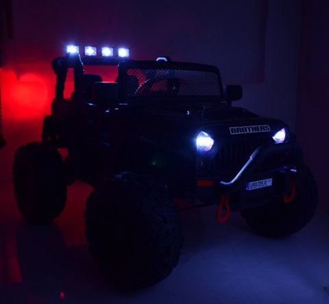 JEEP NA AKUMULATOR BROTHERS , WSPOMAGANIE KIEROWNICY, MIĘKKIE KOŁA, MIĘKKIE SIEDZENIE 24V - 400W/JEEP-JC-666 Import SUPER-TOYS JEEP NA AKUMULATOR BROTHERS , WSPOMAGANIE KIEROWNICY, MIĘKKIE KOŁA, MIĘKKIE SIEDZENIE 24V - 400W/JEEP-JC-666 Import SUPER-TOYS