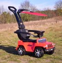 JEŹDZIK, PCHACZ, ODPYCHACZ, POJAZD NA AKUMULATOR- JEEP RUBICON, DASZEK ,DŹWIĘKI/DKP03HV Import SUPER-TOYS