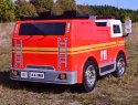 MEGA STRAŻ POŻARNA Z DŹWIĘKAMI, FUNKCJĄ BUJANIA, MEGAFONEM I DODATKOWYM WYPOSAŻENIEM, SUPER WERSJA/LL911 Import SUPER-TOYS