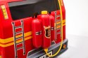 MEGA STRAŻ POŻARNA Z DŹWIĘKAMI, FUNKCJĄ BUJANIA, MEGAFONEM I DODATKOWYM WYPOSAŻENIEM, SUPER WERSJA/LL911 Import SUPER-TOYS