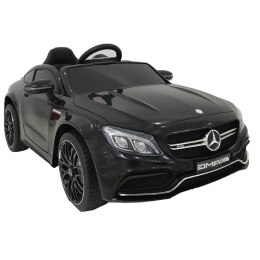 MERCEDES C 63 S COUPE, MIĘKKIE SIEDZENIE , MIEKKIE KOŁA, SYSTEM ESW, 5 PUNKTOWE PASY /QY-1588 Import SUPER-TOYS