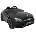 MERCEDES C 63 S COUPE, MIĘKKIE SIEDZENIE , MIEKKIE KOŁA, SYSTEM ESW, 5 PUNKTOWE PASY /QY-1588 Import SUPER-TOYS