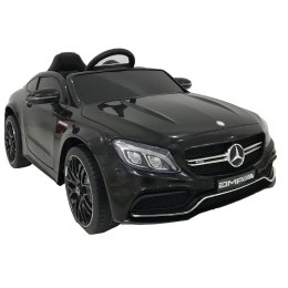 MERCEDES C 63 S COUPE, MIĘKKIE SIEDZENIE , MIEKKIE KOŁA, SYSTEM ESW, 5 PUNKTOWE PASY /QY-1588 Import SUPER-TOYS