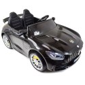 MERCEDES DWUOSOBOWY GT R 4x4, MIĘKKIE KOŁA EVA, MIĘKKIE SIEDZENIE FULL OPCJA, LAKIER/HL289 Import SUPER-TOYS