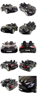 MERCEDES DWUOSOBOWY GT R 4x4, MIĘKKIE KOŁA EVA, MIĘKKIE SIEDZENIE FULL OPCJA, LAKIER/HL289 Import SUPER-TOYS