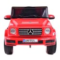 MERCEDES G500 NA AKUMULATOR MIĘKKIE KOŁA EVA, MIĘKKIE SIEDZENIE, LAKIEROWANY FULL OPCJA/JJ2077 Import SUPER-TOYS