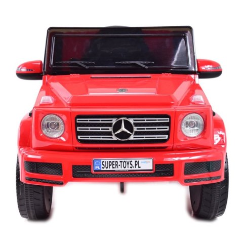 MERCEDES G500 NA AKUMULATOR MIĘKKIE KOŁA EVA, MIĘKKIE SIEDZENIE, LAKIEROWANY FULL OPCJA/JJ2077 Import SUPER-TOYS MERCEDES G500 NA AKUMULATOR MIĘKKIE KOŁA EVA, MIĘKKIE SIEDZENIE, LAKIEROWANY FULL OPCJA/JJ2077 Import SUPER-TOYS