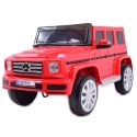 MERCEDES G500 NA AKUMULATOR MIĘKKIE KOŁA EVA, MIĘKKIE SIEDZENIE, LAKIEROWANY FULL OPCJA/JJ2077 Import SUPER-TOYS