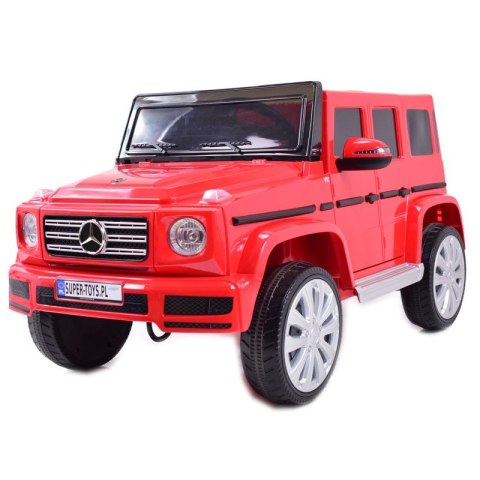 MERCEDES G500 NA AKUMULATOR MIĘKKIE KOŁA EVA, MIĘKKIE SIEDZENIE, LAKIEROWANY FULL OPCJA/JJ2077 Import SUPER-TOYS MERCEDES G500 NA AKUMULATOR MIĘKKIE KOŁA EVA, MIĘKKIE SIEDZENIE, LAKIEROWANY FULL OPCJA/JJ2077 Import SUPER-TOYS