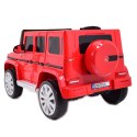 MERCEDES G500 NA AKUMULATOR MIĘKKIE KOŁA EVA, MIĘKKIE SIEDZENIE, LAKIEROWANY FULL OPCJA/JJ2077 Import SUPER-TOYS