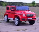 MERCEDES G500 NA AKUMULATOR MIĘKKIE KOŁA EVA, MIĘKKIE SIEDZENIE, LAKIEROWANY FULL OPCJA/JJ2077 Import SUPER-TOYS