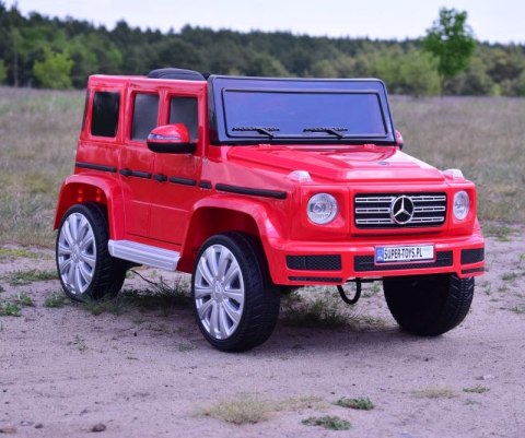MERCEDES G500 NA AKUMULATOR MIĘKKIE KOŁA EVA, MIĘKKIE SIEDZENIE, LAKIEROWANY FULL OPCJA/JJ2077 Import SUPER-TOYS MERCEDES G500 NA AKUMULATOR MIĘKKIE KOŁA EVA, MIĘKKIE SIEDZENIE, LAKIEROWANY FULL OPCJA/JJ2077 Import SUPER-TOYS