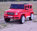 MERCEDES G500 NA AKUMULATOR MIĘKKIE KOŁA EVA, MIĘKKIE SIEDZENIE, LAKIEROWANY FULL OPCJA/JJ2077 Import SUPER-TOYS