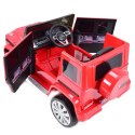 MERCEDES G500 NA AKUMULATOR MIĘKKIE KOŁA EVA, MIĘKKIE SIEDZENIE, LAKIEROWANY FULL OPCJA/JJ2077 Import SUPER-TOYS