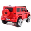 MERCEDES G500 NA AKUMULATOR MIĘKKIE KOŁA EVA, MIĘKKIE SIEDZENIE, LAKIEROWANY FULL OPCJA/JJ2077 Import SUPER-TOYS