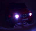 MERCEDES G500 NA AKUMULATOR MIĘKKIE KOŁA EVA, MIĘKKIE SIEDZENIE, LAKIEROWANY FULL OPCJA/JJ2077 Import SUPER-TOYS