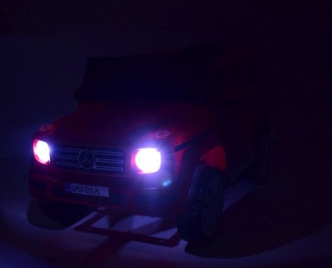 MERCEDES G500 NA AKUMULATOR MIĘKKIE KOŁA EVA, MIĘKKIE SIEDZENIE, LAKIEROWANY FULL OPCJA/JJ2077 Import SUPER-TOYS MERCEDES G500 NA AKUMULATOR MIĘKKIE KOŁA EVA, MIĘKKIE SIEDZENIE, LAKIEROWANY FULL OPCJA/JJ2077 Import SUPER-TOYS